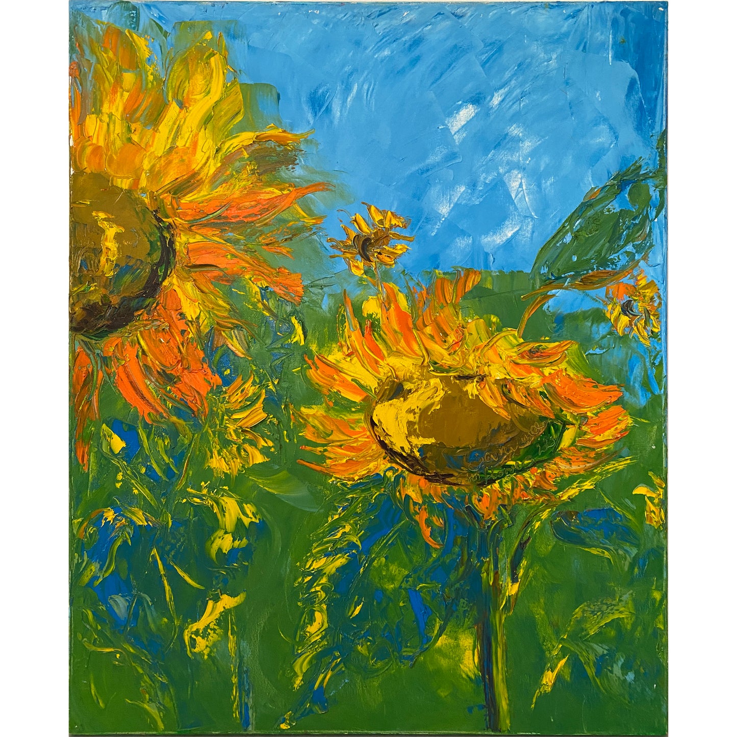 Cuadro "Girasoles"